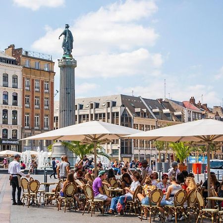 Vieux Lille Appartement Spacieux Et Equipe Eksteriør billede